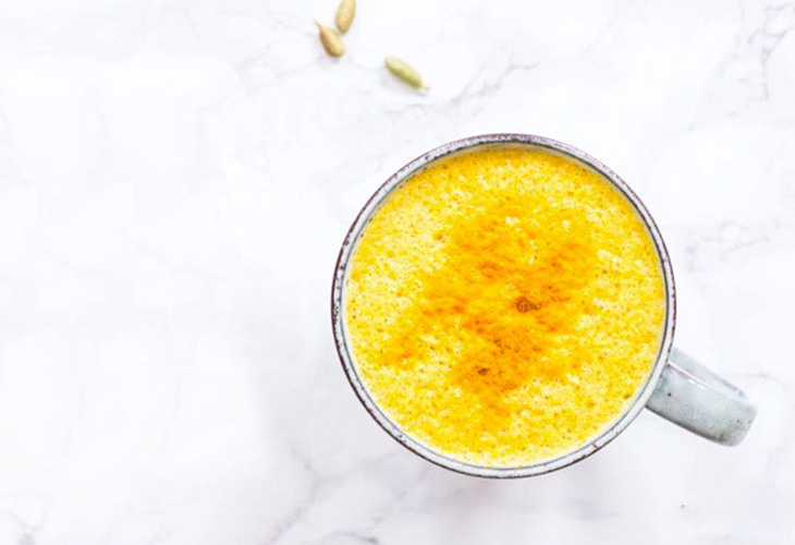 golden milk latte