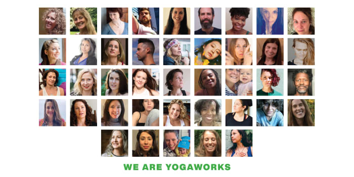 Marketing material for the Unionize Yoga campaign.
