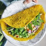 Veggie Vietnamese Crêpes