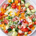 veggie greek salad