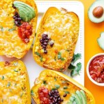 Spaghetti Squash Burrito Bowls