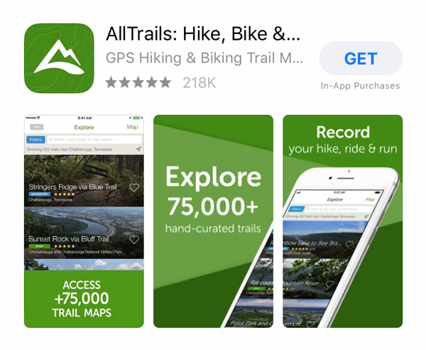 All-trails-app